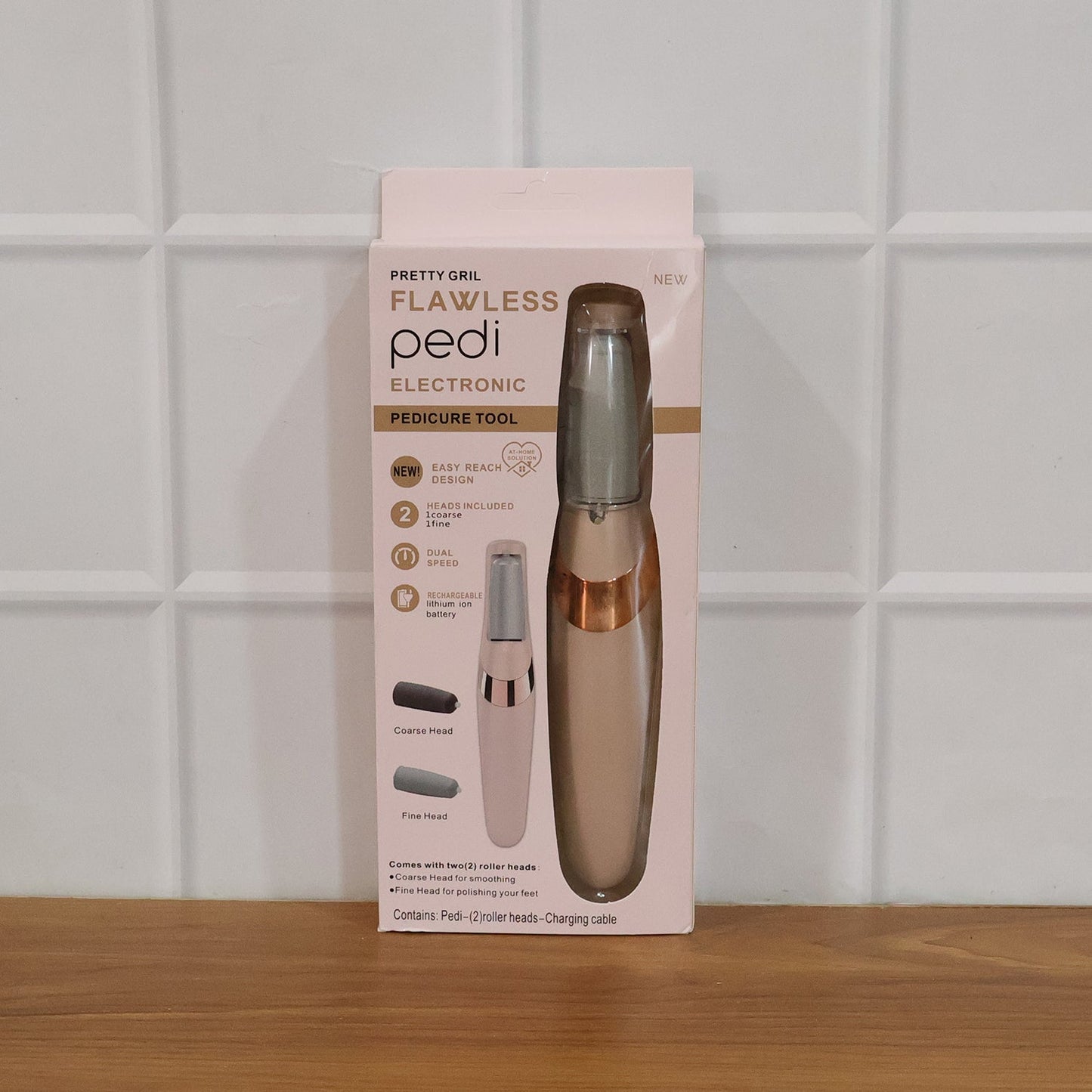 Flewless Pedi Electronic Pedicure Tool (1 Set)