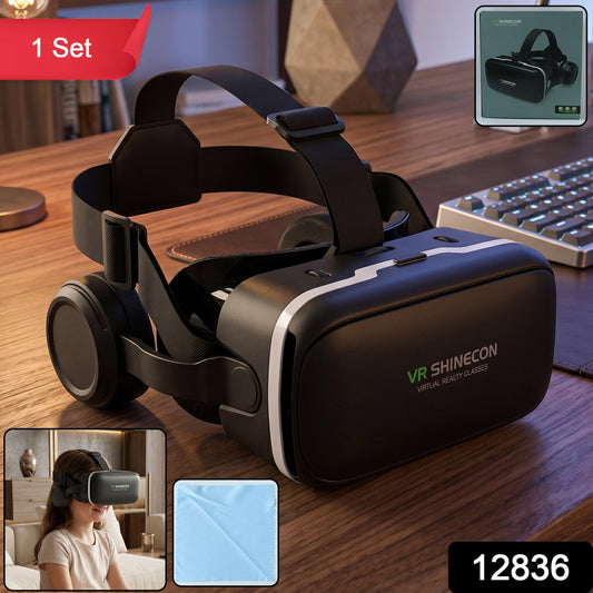 3D / HD VR Box Glasses Headset for iOS for Android Smartphone (1 Pc)