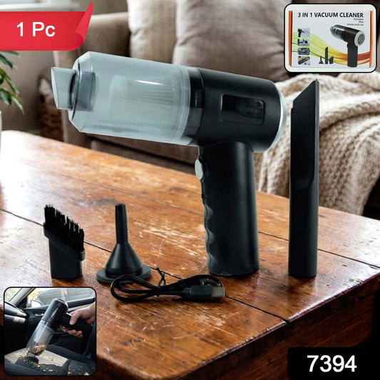 3 in 1 Mini Car Vacuum – Wireless, Rechargeable, Blower & - in-use lifestyle shot
