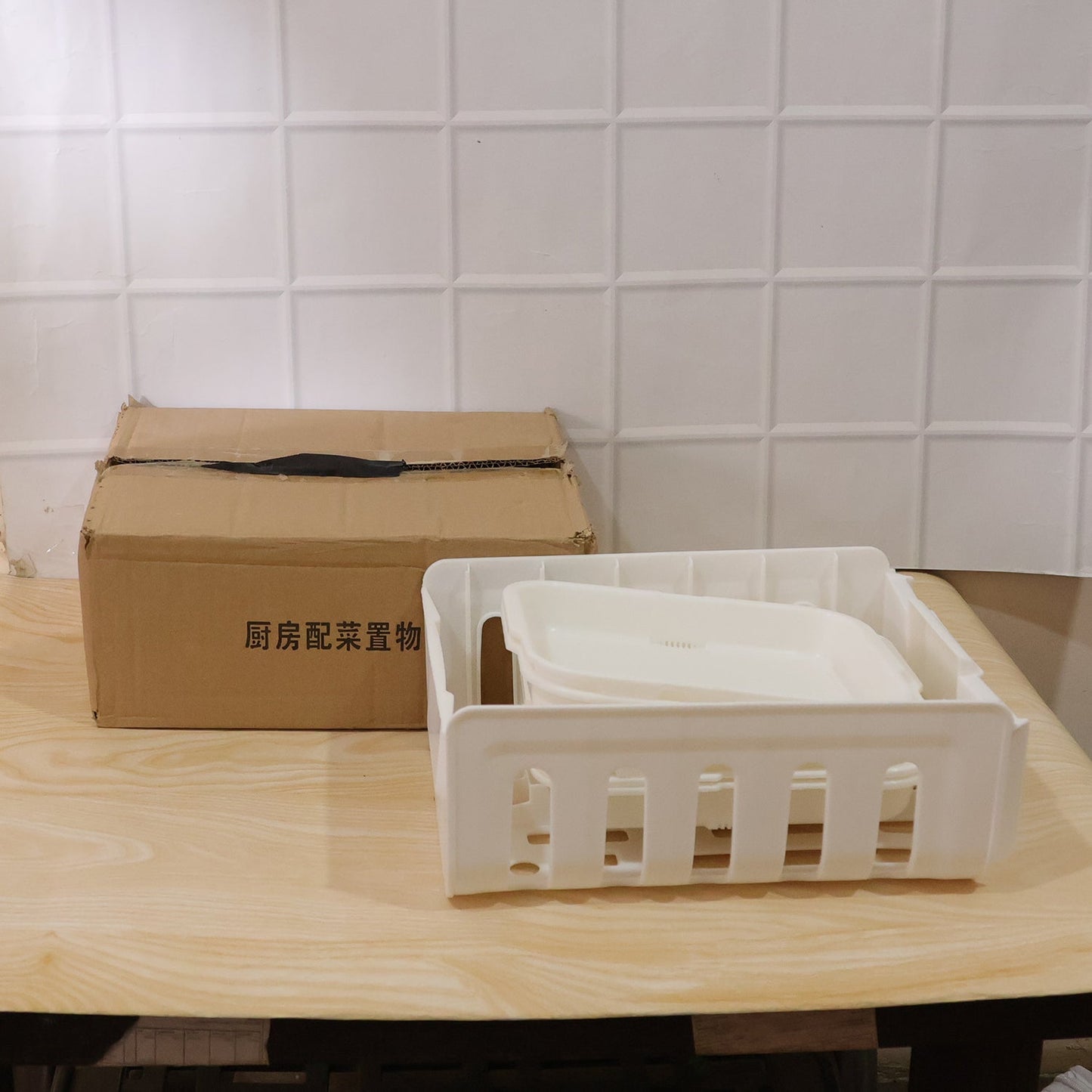 Wall Mount 6-Layer Food Storage Rack – Stackable, Space-Saving Organizer