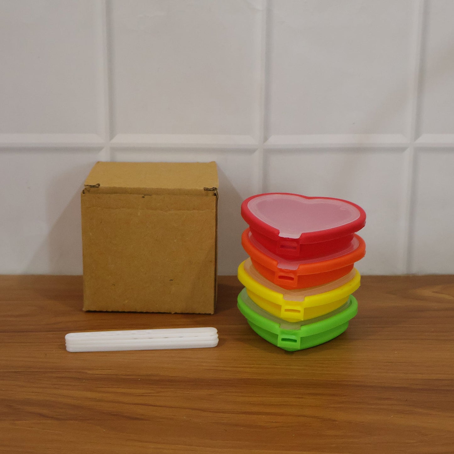 heart shaped ice cream mold