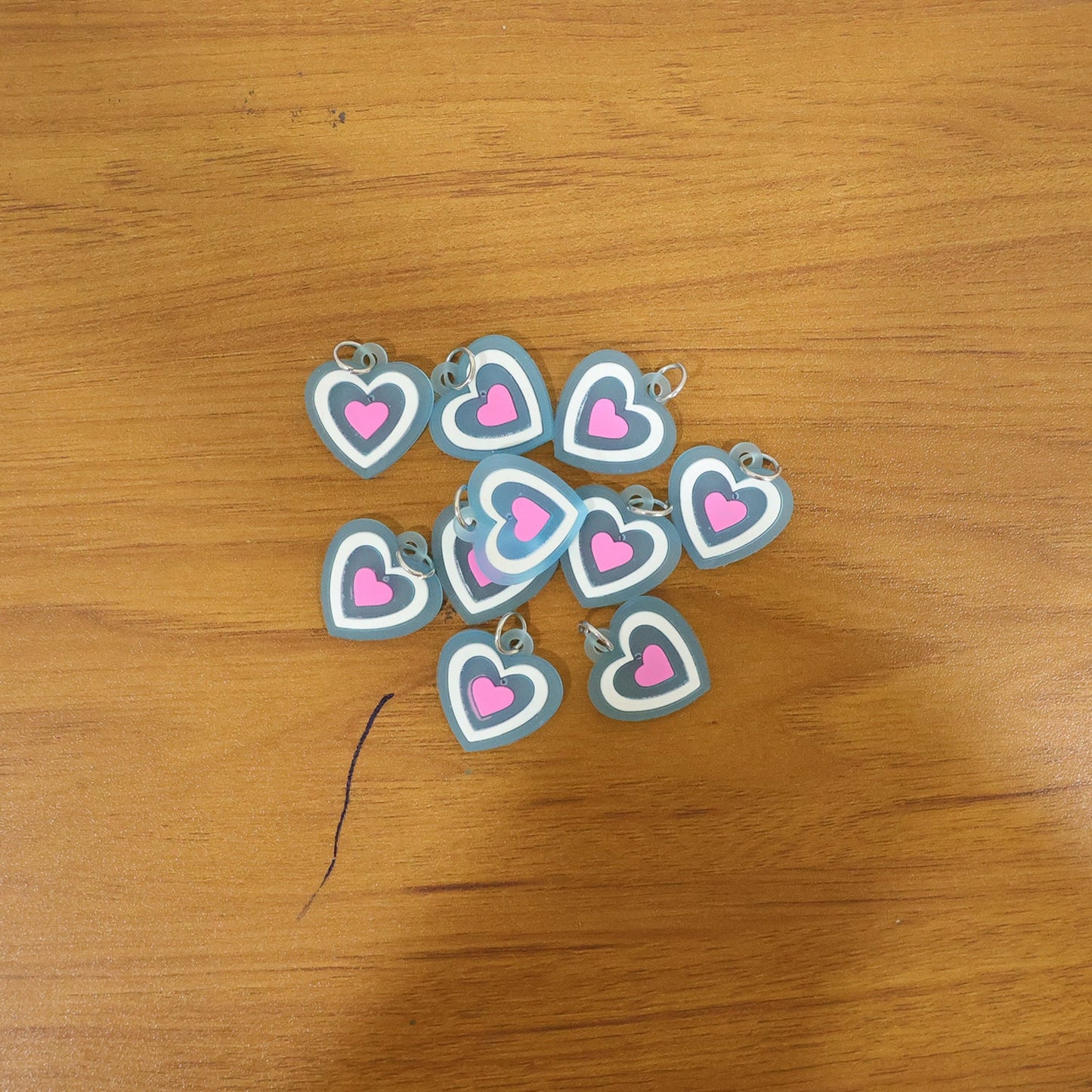 heart shape bag accessories