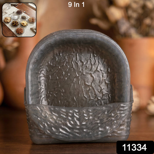 plastic serving plates set