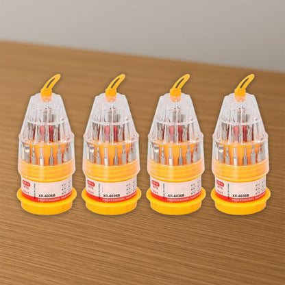 31in1 Magnetic Screwdriver Set with 30 Bits Professional Tool Kit (4 Pc Set)