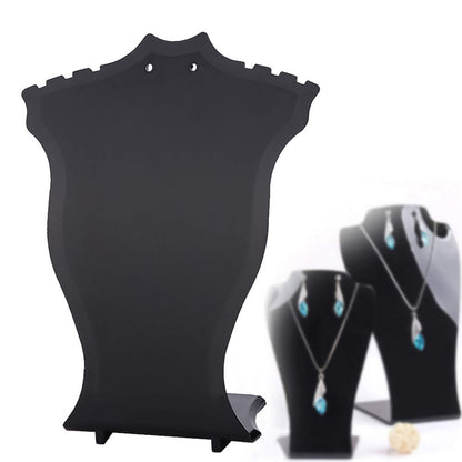 Plastic necklace display stand mannequin bust 13cm for jewellery India