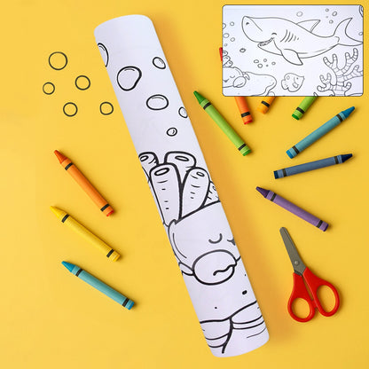  Educational Coloring Roll - main