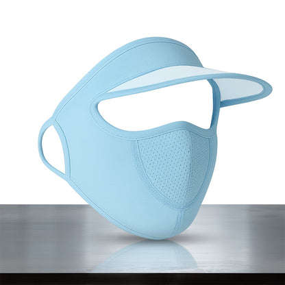  Women UV Protection Cap with Built-in - angle