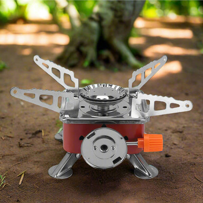  Mini Square Camping Stove 2800W - specs detail shot