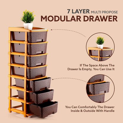  7-Layer Plastic Storage Drawer - comparison