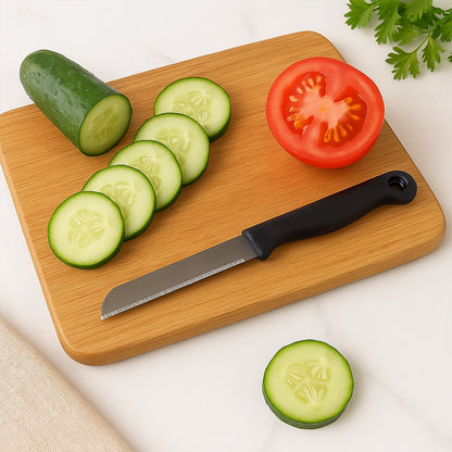 Supermom Stainless Steel Kitchen Laser Knife, Chhari  (10 Pc / Set)