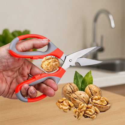Multi-Function Kitchen Scissors for Veggies, Meat & Seafood with Bottle Opener