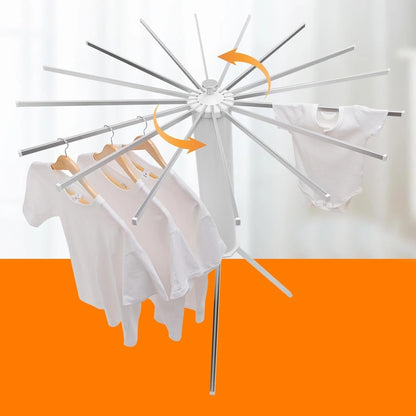 Octopus Rotating Clothes Drying Rack Stand (1 Pc)