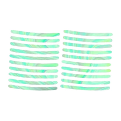 Car Wheel Hub Reflective Car Stickers, Night Warning (20 Pcs Set/ Multicolored)