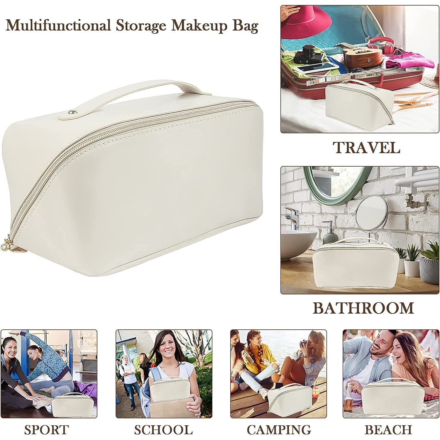 Pearl Tote Premium Makeup Pouch