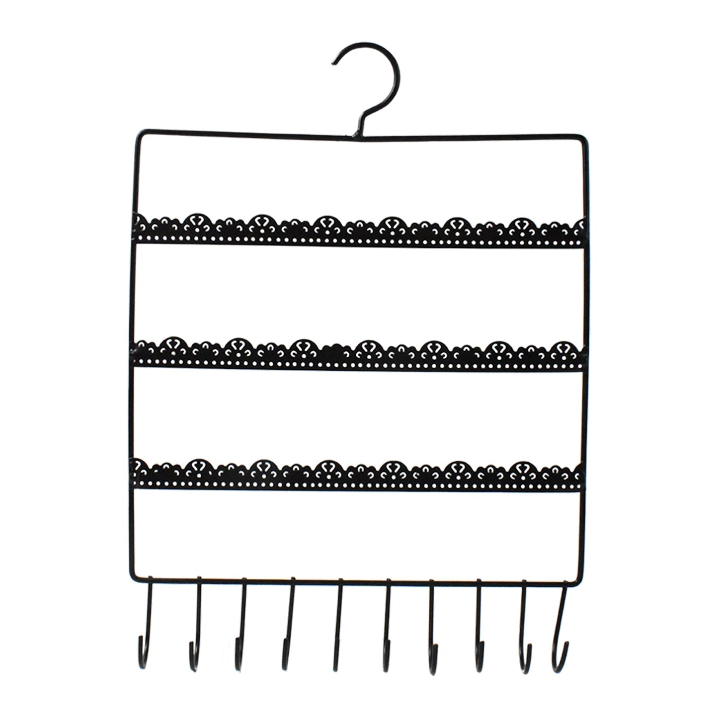 Wall earring rack organizer side view India