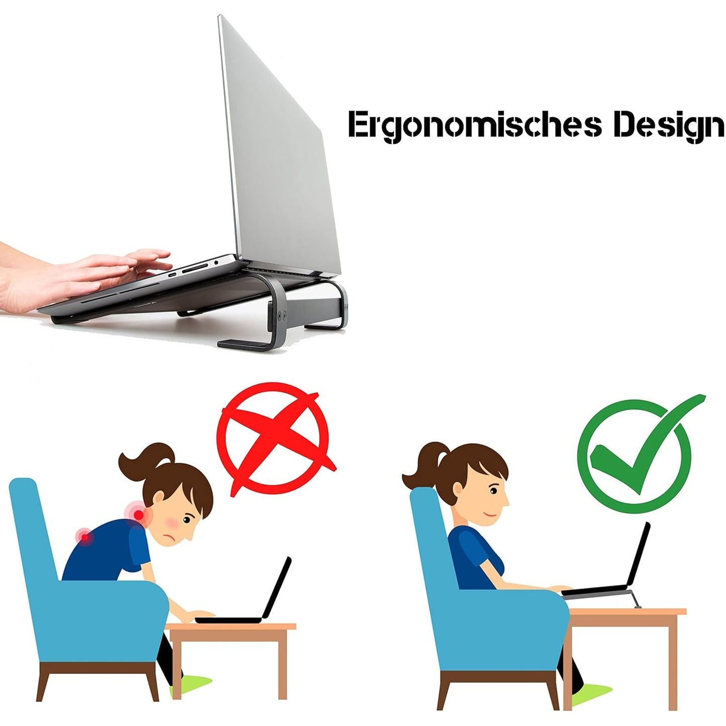 Stable computer stand        
