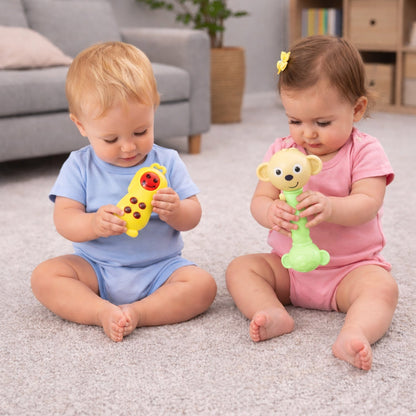 AT37 Rattles Baby Toy and game for kids for playing and enjoying purposes.