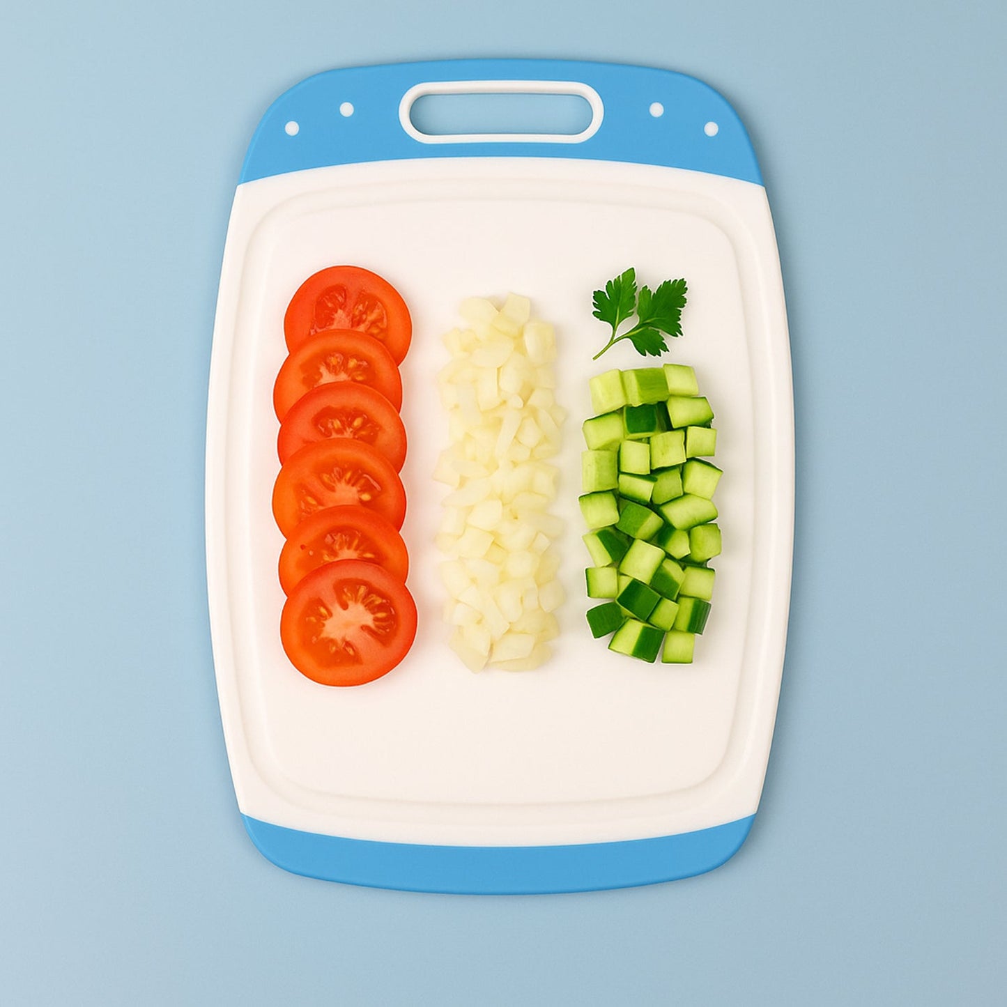 Vegetables and Fruits Cutting Chopping, Plastic Board (1 Pc)