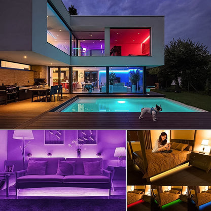  3M RGB LED Strip Lights LED Mood Lights - alternative angle