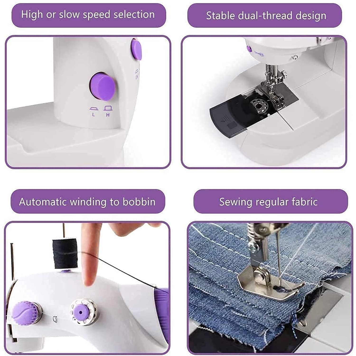 Home Tailoring Sewing Machine - angle