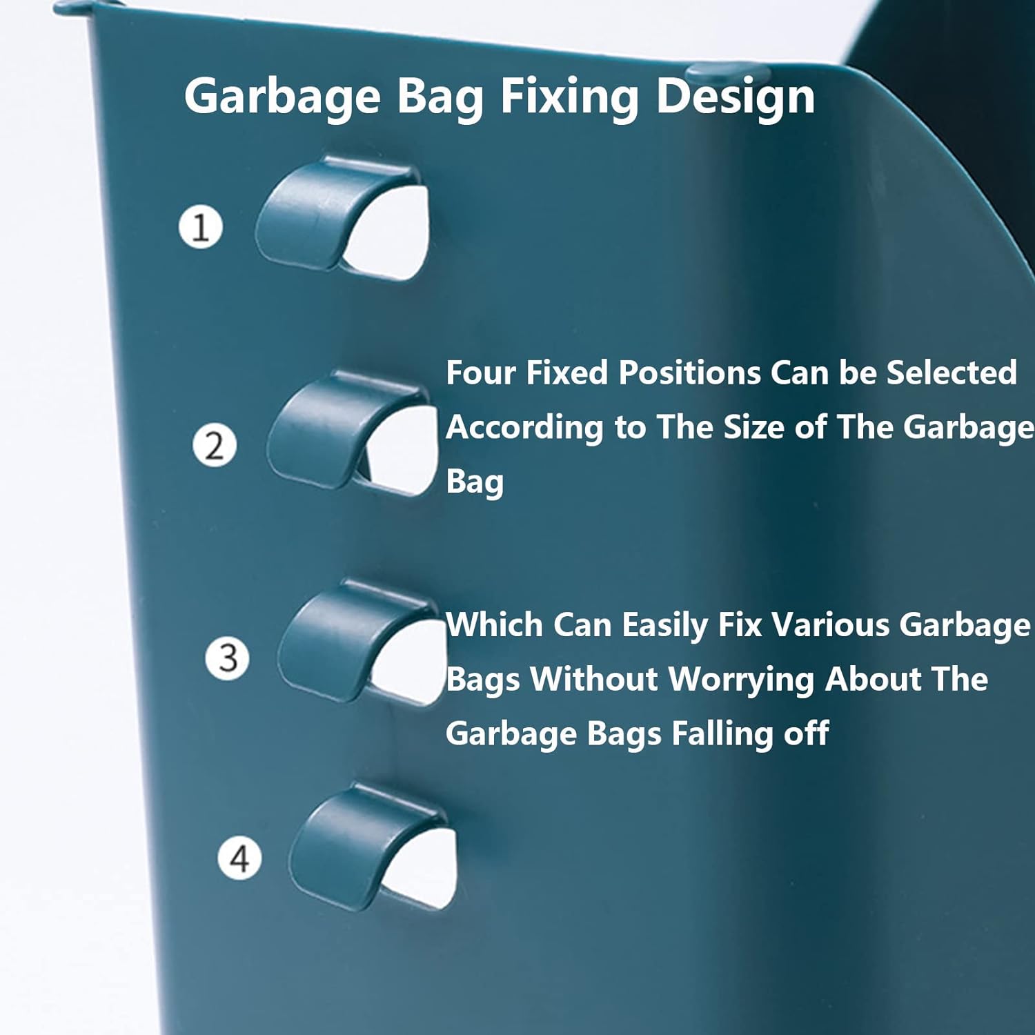 collapsible trash bin container