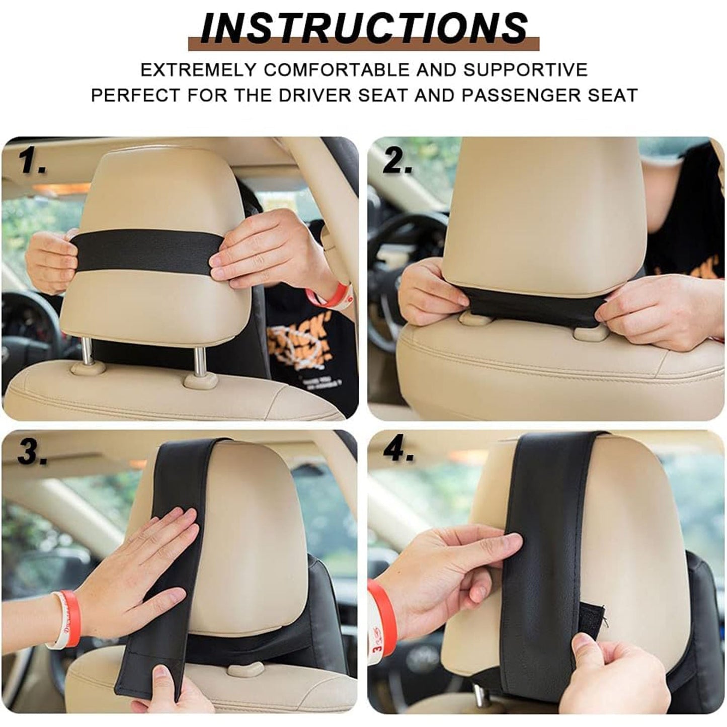  Memory Foam Car Neck Pillow - specs