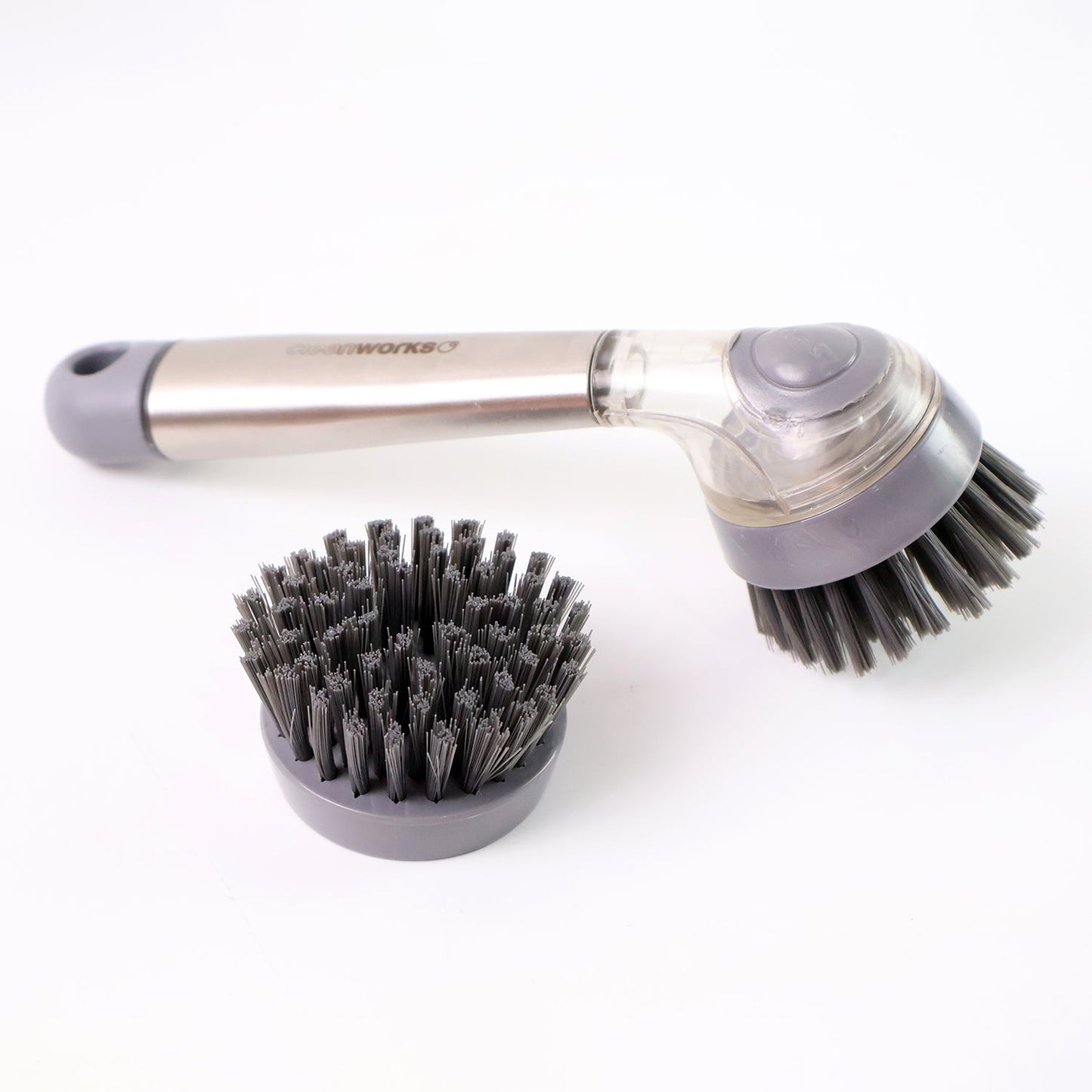 Cleaning Brushes Set – Scrub Brush, Bathroom Brush, Long Handle Pot Washing Brush