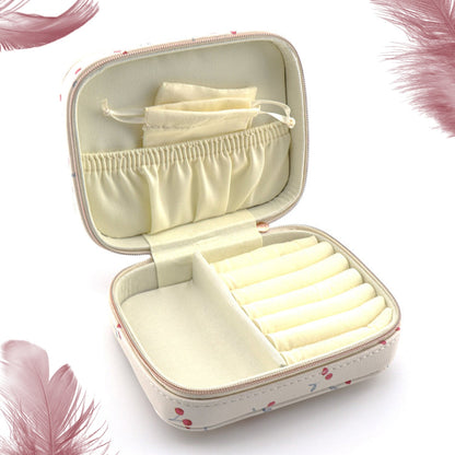 Portable travel jewellery organizer case with mix design India