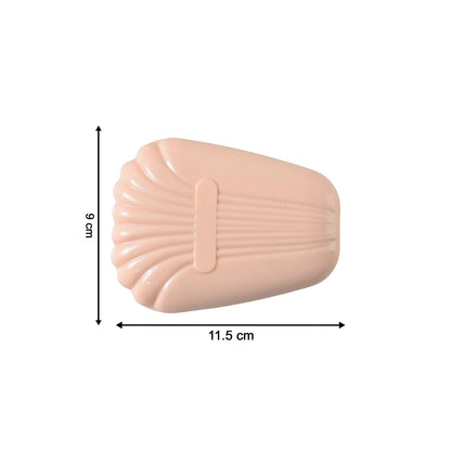 Beauty brush kit with storage case