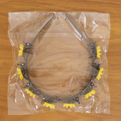 stylish sunflower clip band