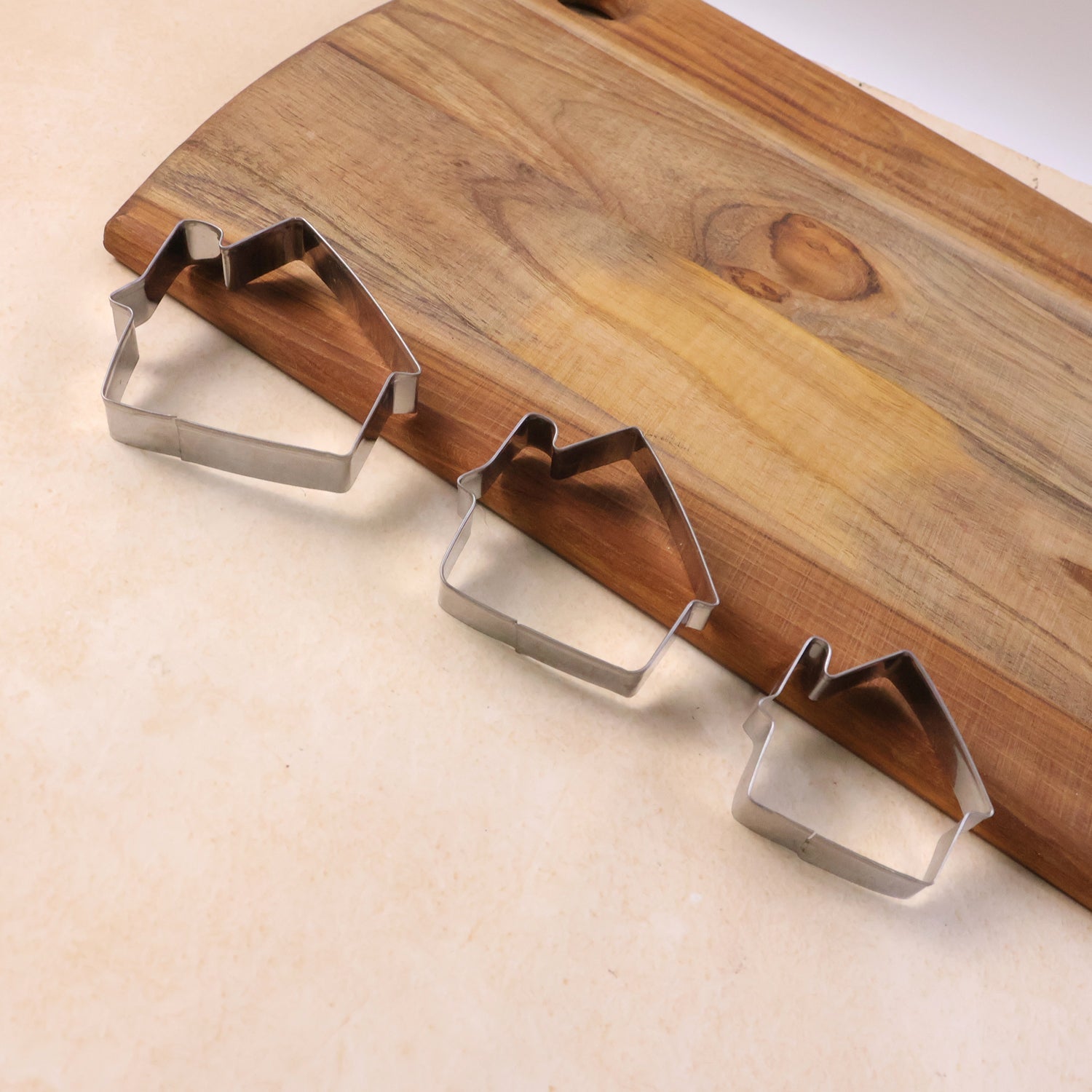 Reusable stainless cookie molds