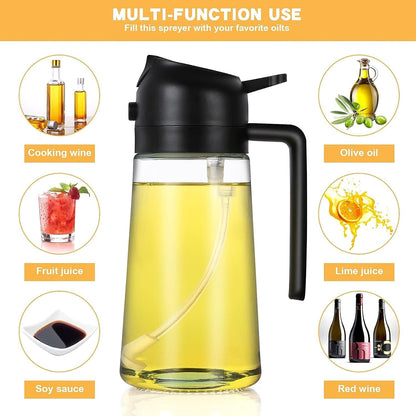 Leakproof oil dispenser 