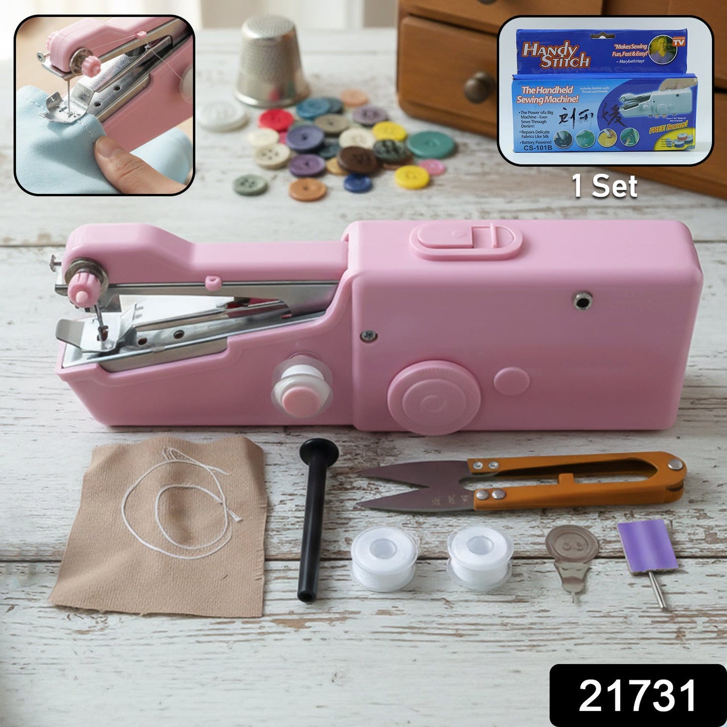 Mini electric sewing machine for home