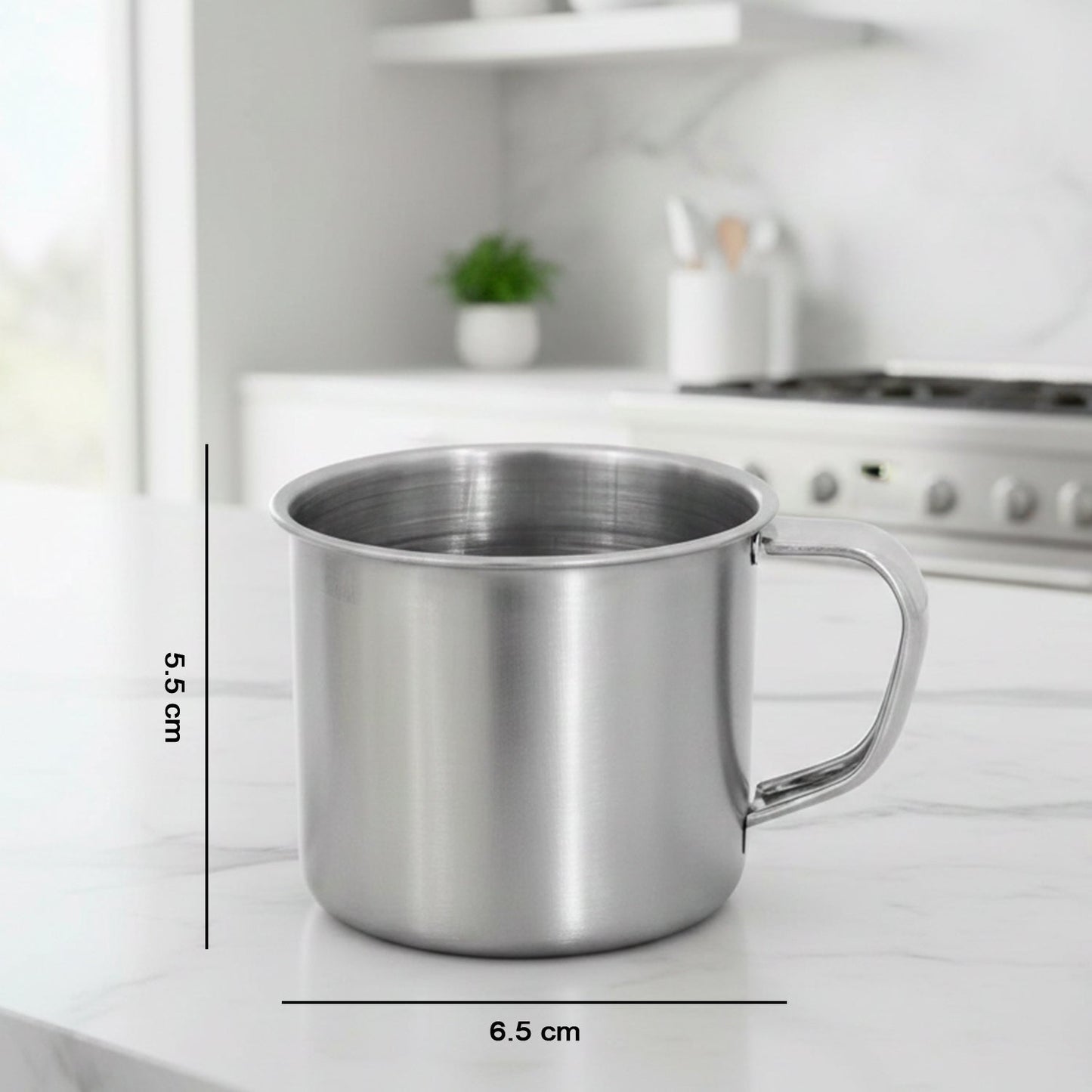 Stainless Steel Utility Mug (1 Pc)