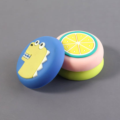 Cute Cartoon & Fruit Design Wall Door Stopper Bumper  (1 Pc, Mix Design)