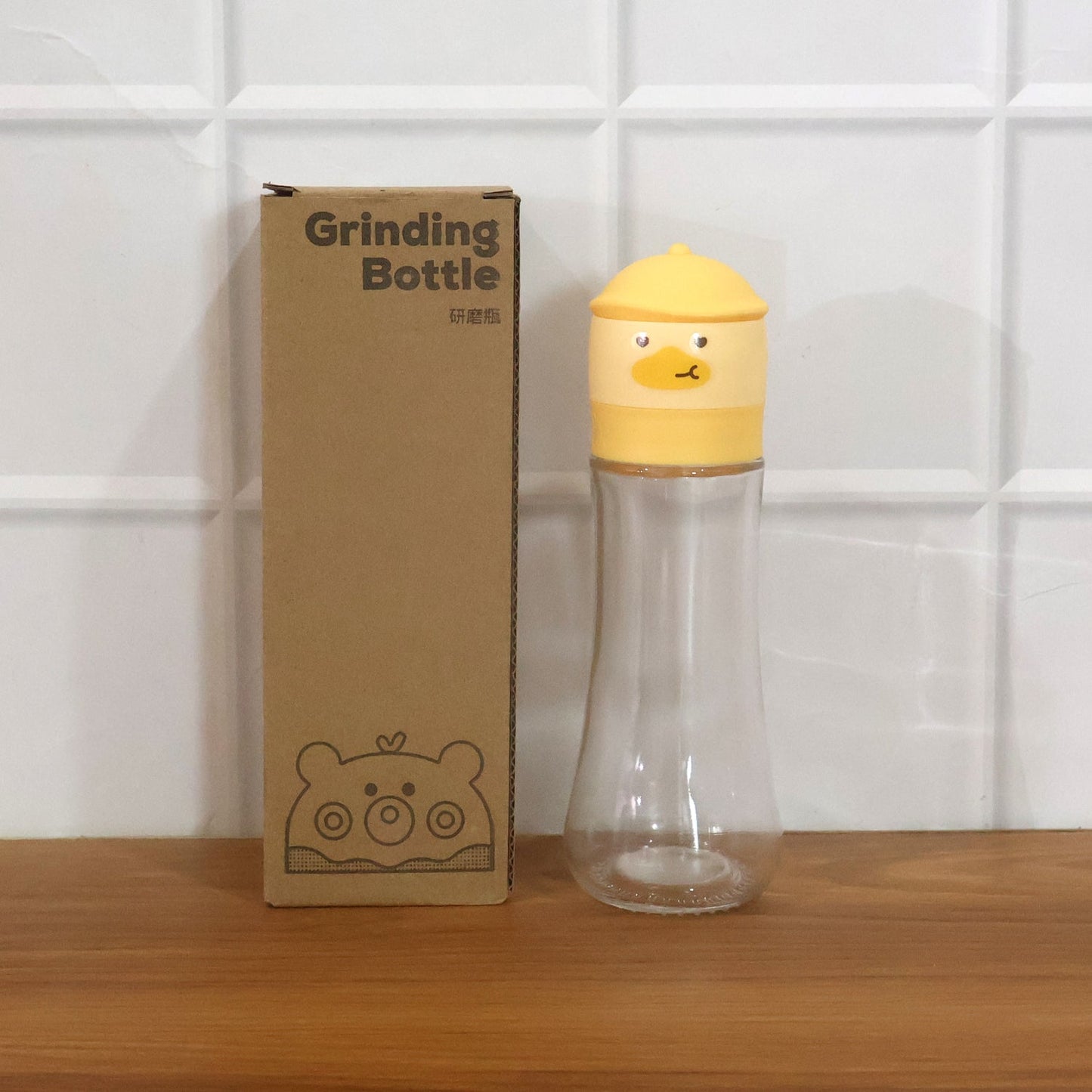 Duck Head Glass Spice Grinder (1 Pc)