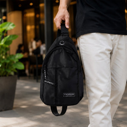 Waterproof Waist Bag – Shoulder Crossbody Bag with USB Charging Slot