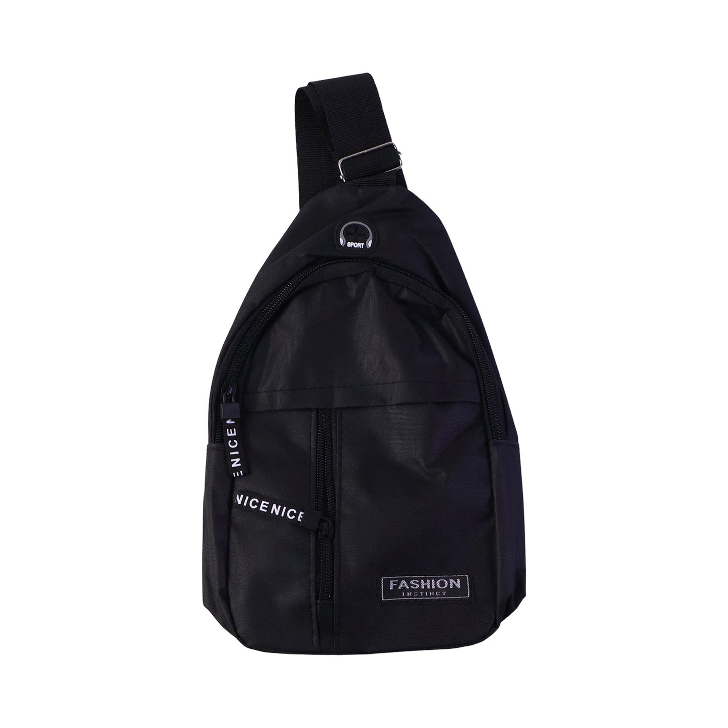 Waterproof Waist Bag – Shoulder Crossbody Bag with USB Charging Slot