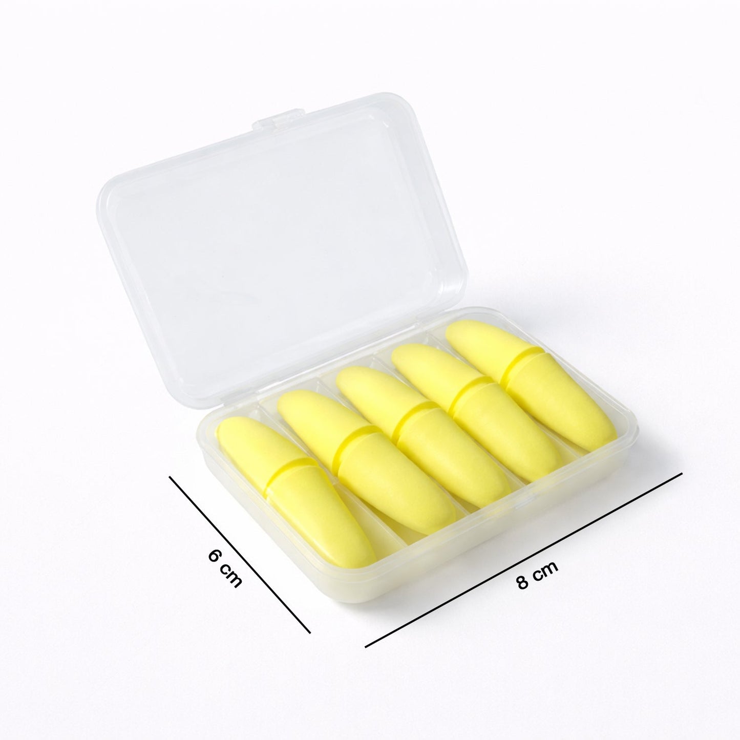 Soft Foam Noise Reduction Ear Plugs (5 Pair Pack)