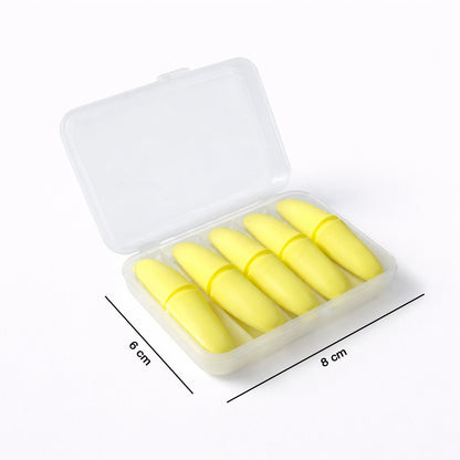 Soft Foam Noise Reduction Ear Plugs (5 Pair Pack)