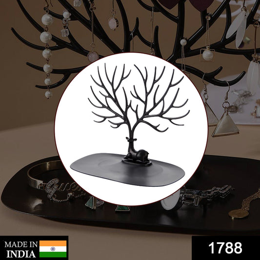 Deer antler jewellery tree stand for earrings and necklaces India
