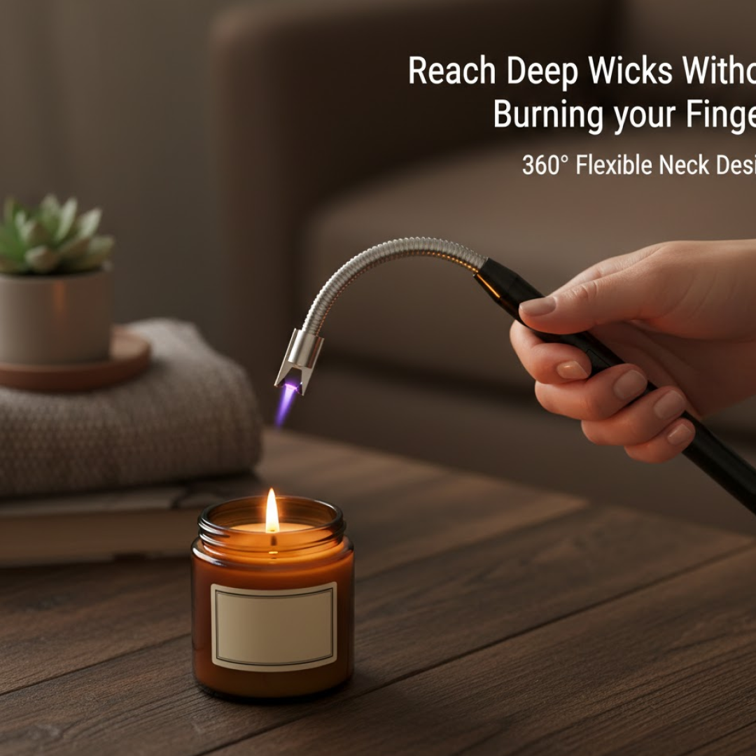  Long Flexible USB Rechargeable Lighter - packaging