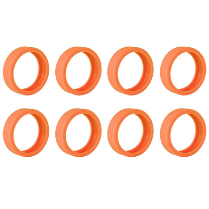 Silicone Luggage Wheel Covers – Noise Reduction & Protection (8 Pcs)