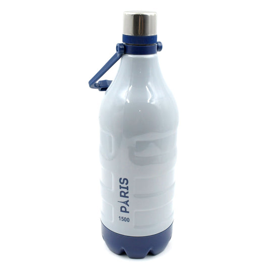 Insulated Water Bottle (1500ml) Leakproof, BPA-Free, Handle & Strap (Sports)