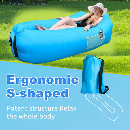  Portable Camping Inflatable Lounger Sofa - packaging