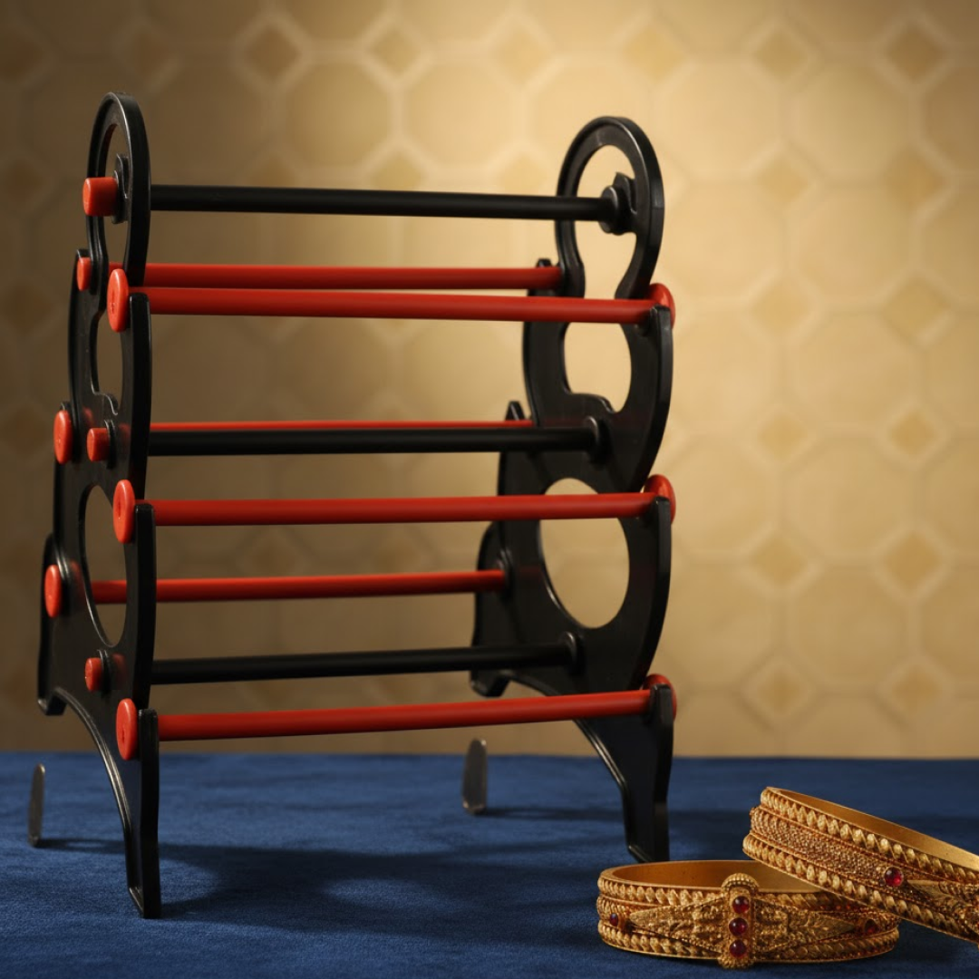 3-tier bangle storage stand for home and jewellery shop display – buy online India