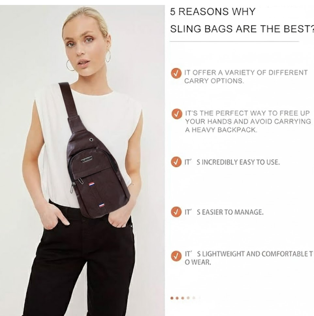  Waterproof Anti Theft Cross-body fanny pack - packaging shot
