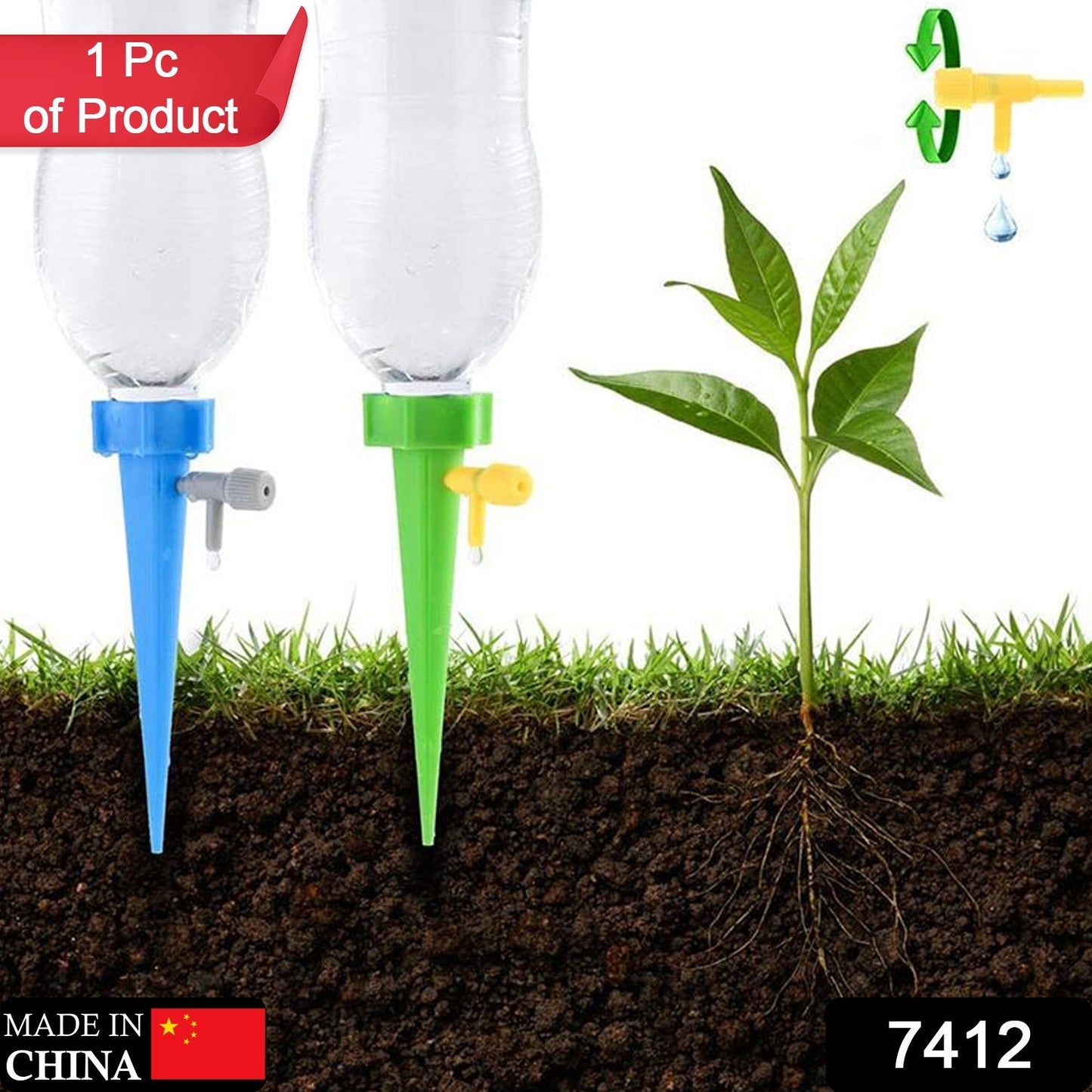 Plant Watering Spikes Sprinkler self Watering Spikes Water dripper for Plants