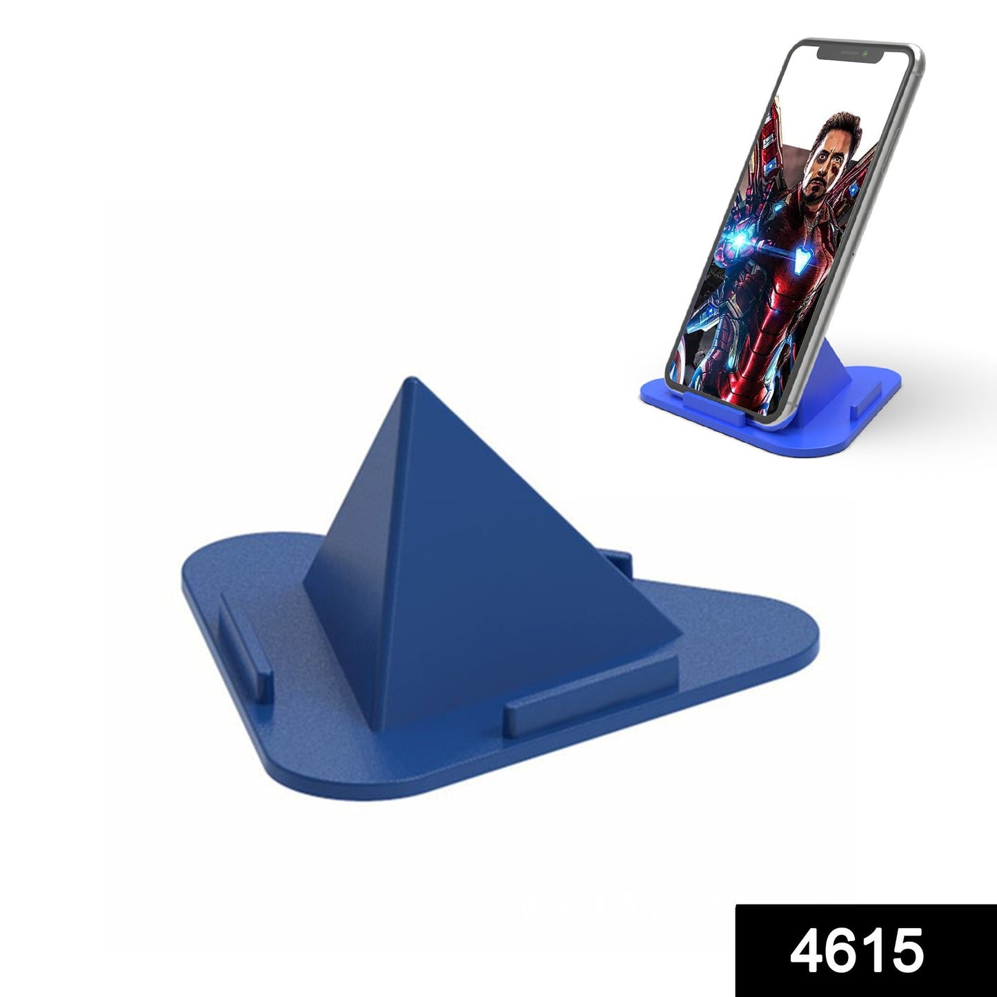 Close-up of Pyramid Mobile Stand angled for tablet viewing