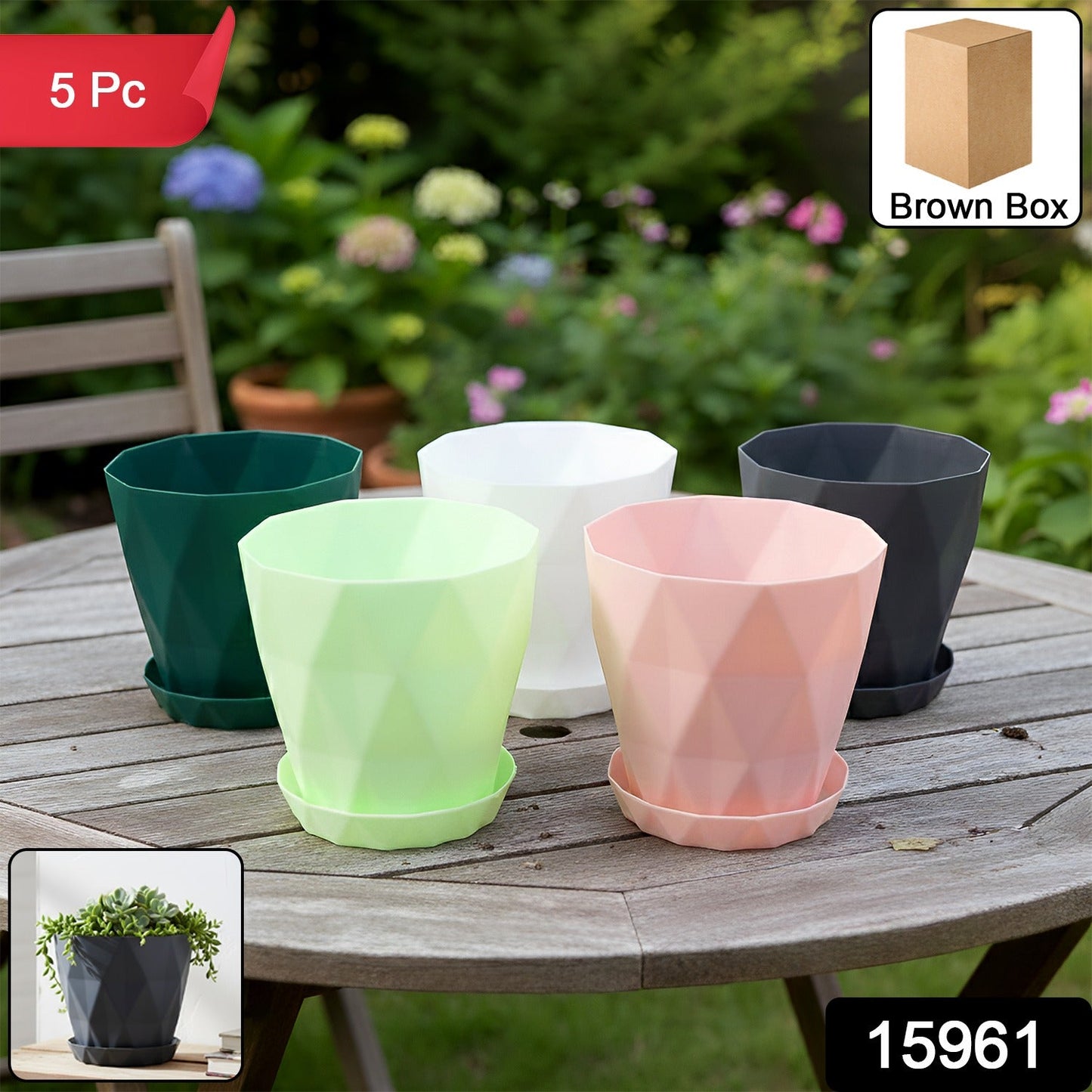 Plastic Flower Pot